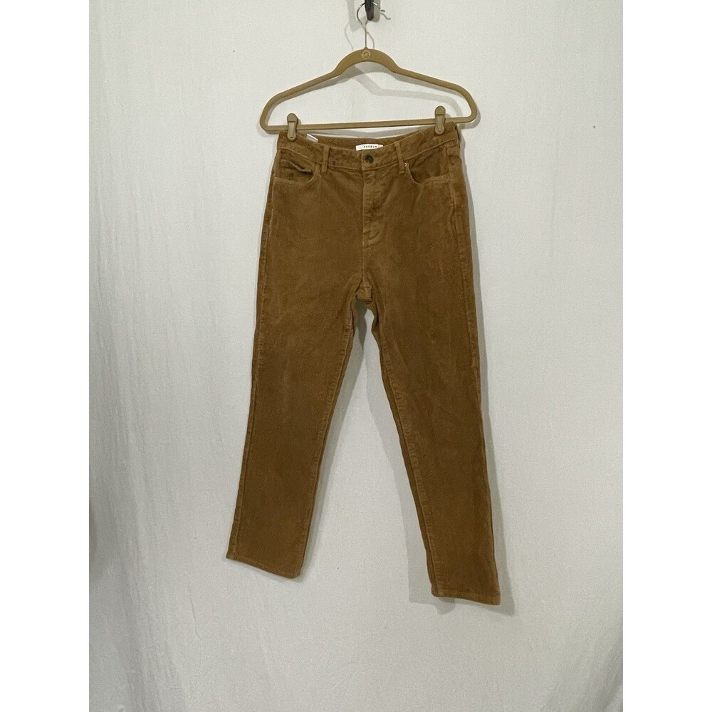 PACSUN Mom Jeans Camel Corduroy Ankle SZ 27